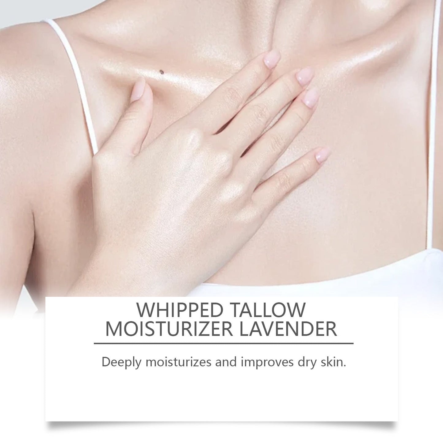 Whipped Tallow Moisturizer β Natural Grass-Fed Cream (114g)