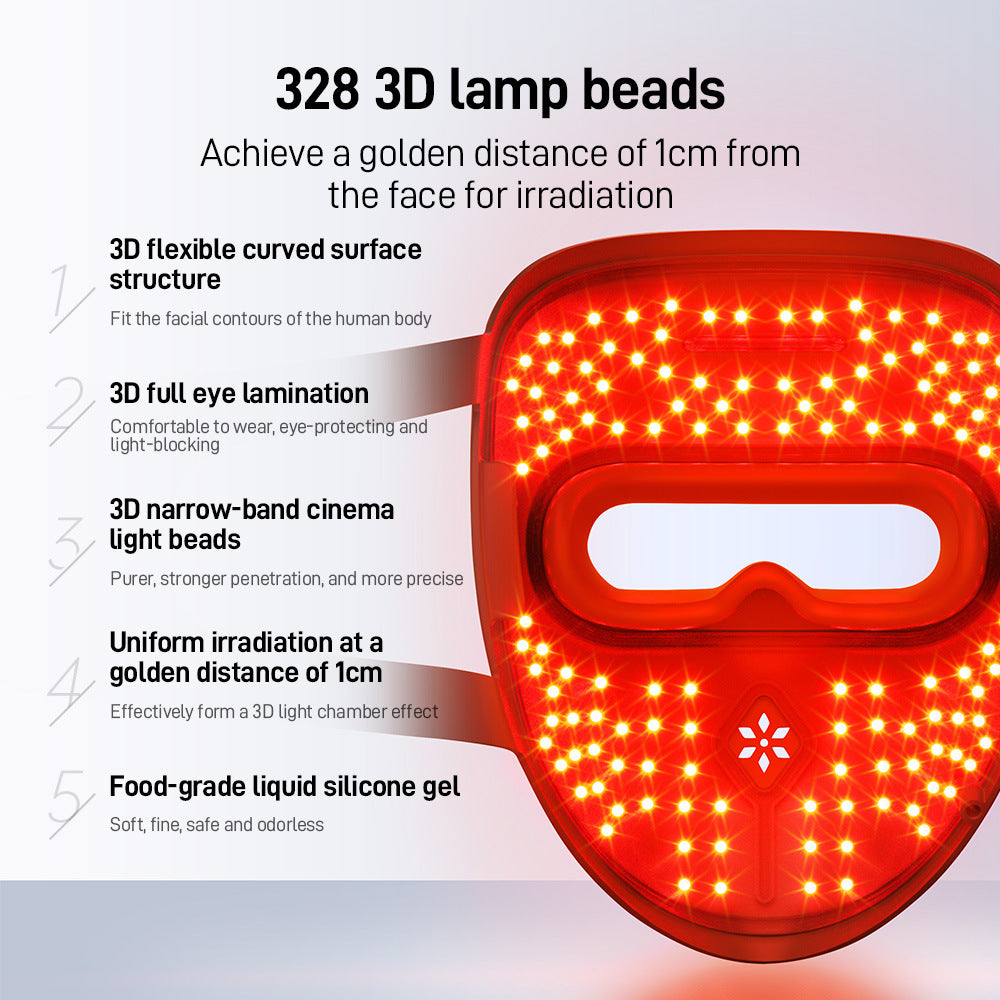 Red Light Therapy Face Mask