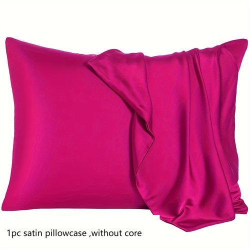 Luxurious Satin Pillowcase Silky Soft Bedroom Decor