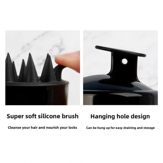 Silicone Shampoo Scalp Massager Comb