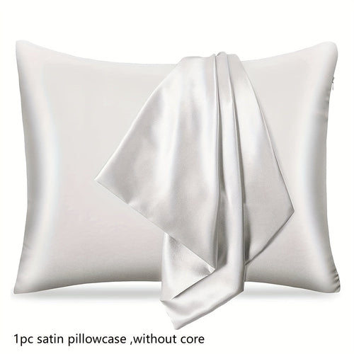 Luxurious Satin Pillowcase  Silky Soft Bedroom Decor