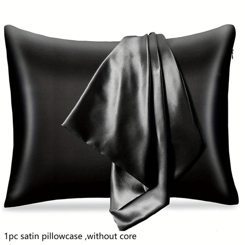 Luxurious Satin Pillowcase  Silky Soft Bedroom Decor