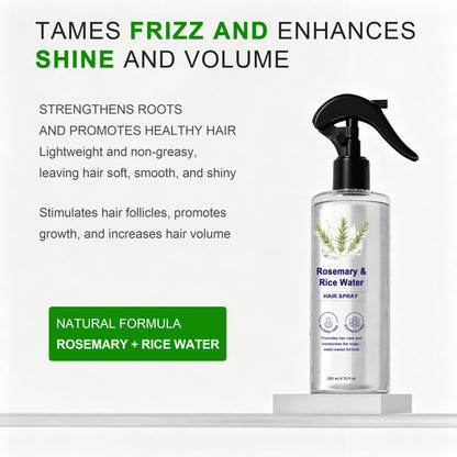 Rosemary & Rice Water Hair Spray (200 ml)