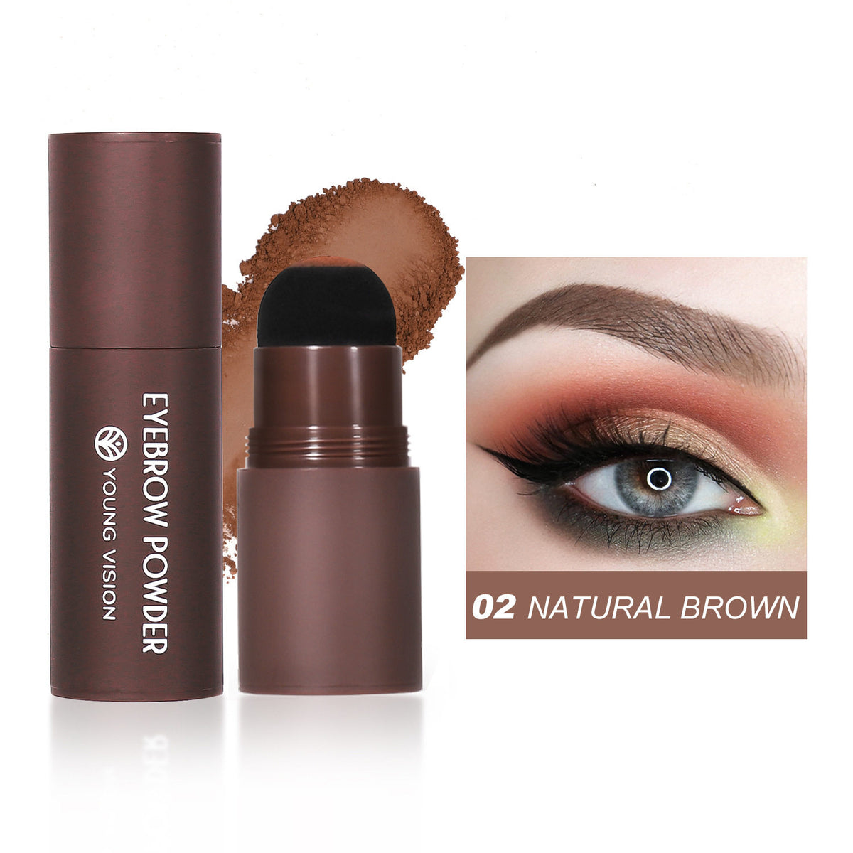 YOUNG VISION Eyebrow Stamp and Stencil Kit