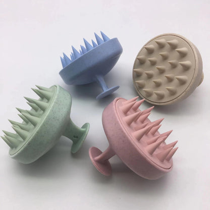 Silicone Shampoo Scalp Massager Comb