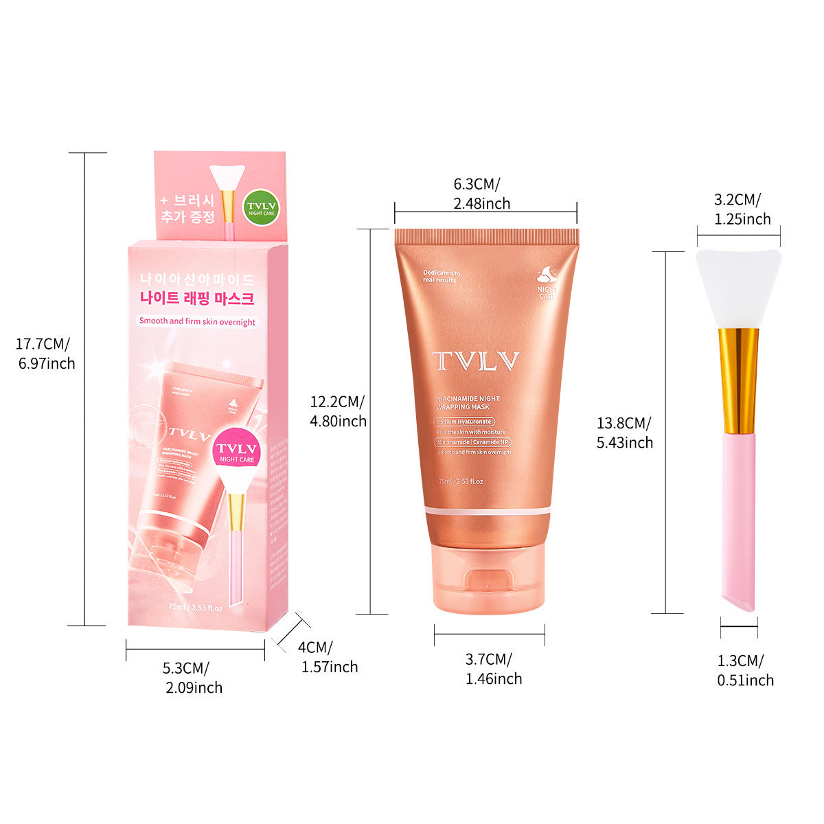 Niacinamide Collagen Hydrating Night Care Peel Off Mask