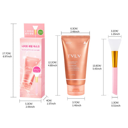Niacinamide Collagen Hydrating Night Care Peel Off Mask