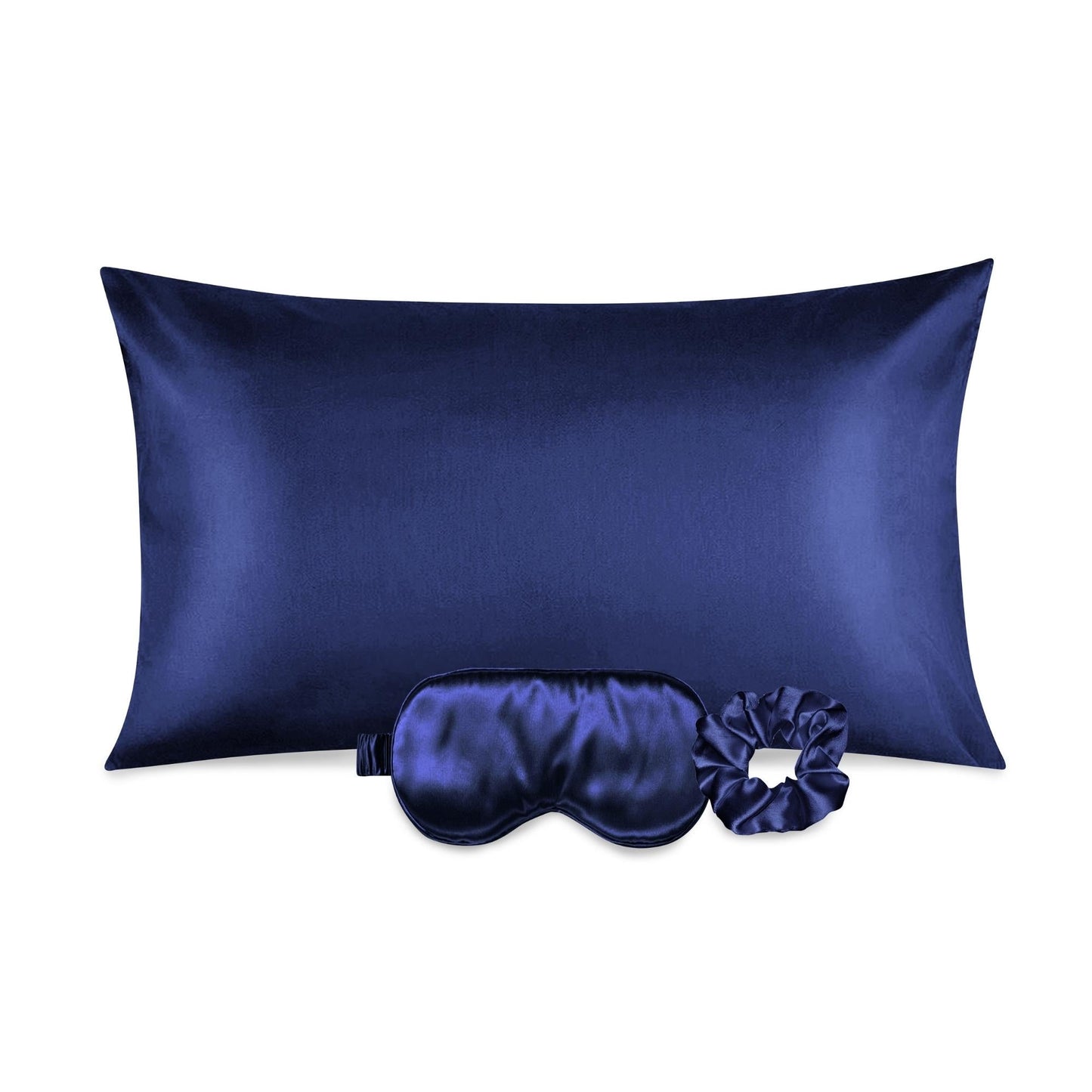 Luxurious Satin Facial and Hair Care Pillowcase, Eye Mask & Scrunchie