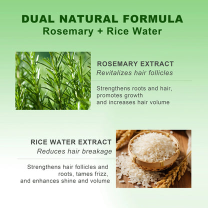 Rosemary & Rice Water Hair Spray (200 ml)