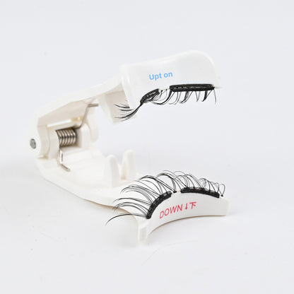 One-piece magnetic false eyelashes