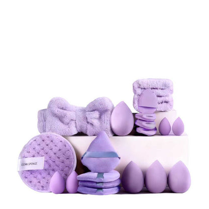 All-in-One Makeup Brush & Reusable Sponge Set