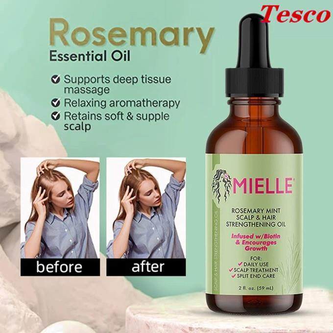 Rosemary Mint Hair Growth Essential Oil Care Set
