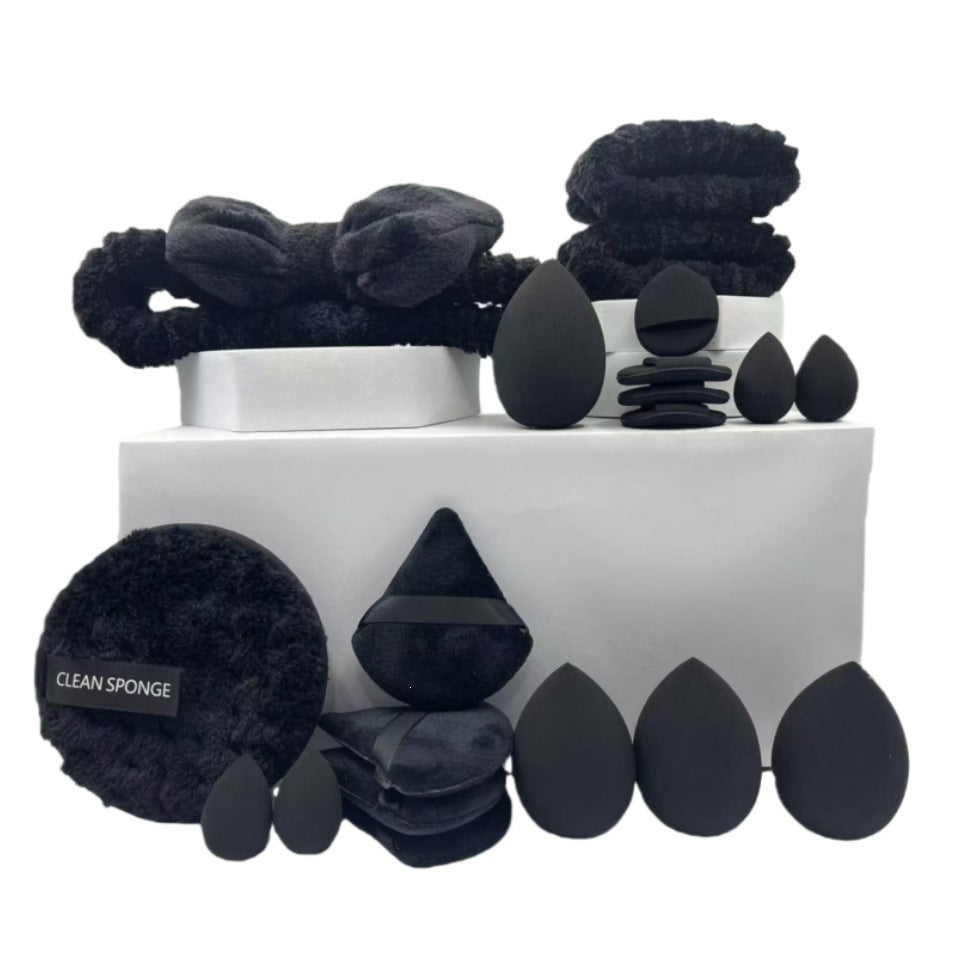 All-in-One Makeup Brush & Reusable Sponge Set