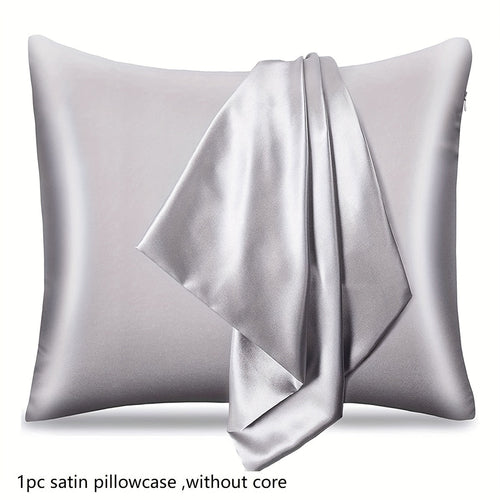 Luxurious Satin Pillowcase  Silky Soft Bedroom Decor