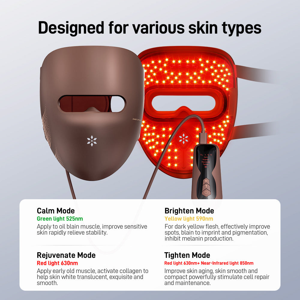 Red Light Therapy Face Mask