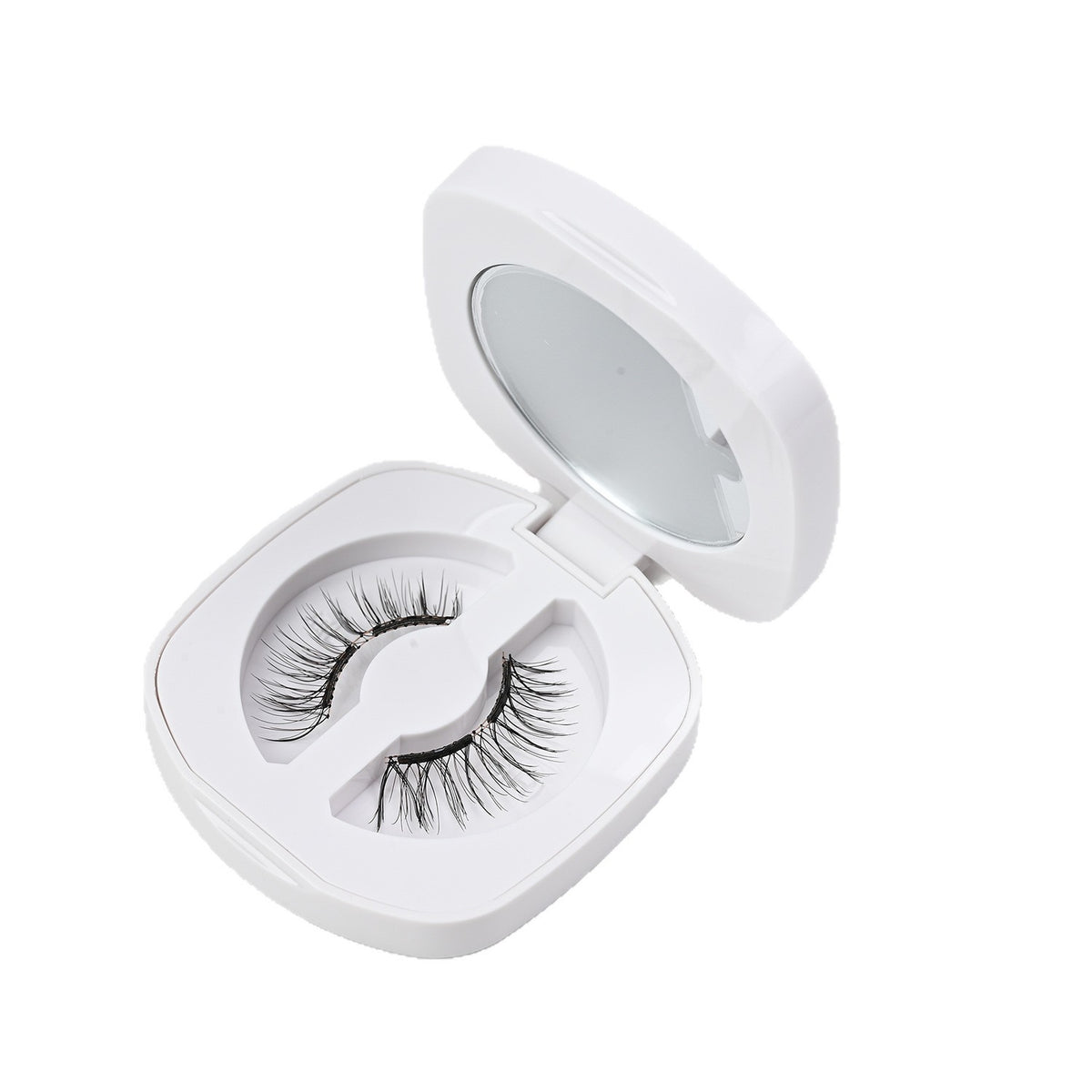 One-piece magnetic false eyelashes